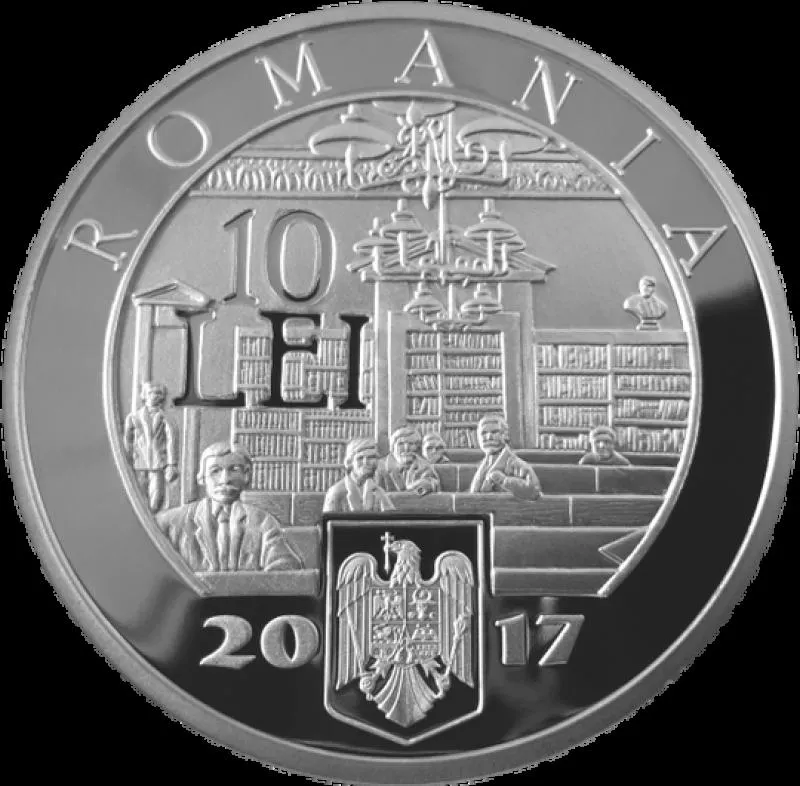 BNR a lansat o monedă la 150 de ani de la înfiinţarea Filarmonicii Române din Bucureşti.
