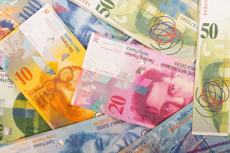 Francul elveţian, la cel mai înalt nivel din ultimii 4 ani
