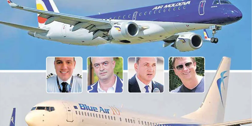 Air Moldova, recent privatizată cu mari suspiciuni, a suspendat cursele Chişinău-Bucureşti
