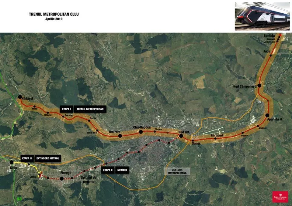 5 oferte depuse pentru realizarea studiilor de fezabilitate pentru metrou și tren metropolitan la Cluj