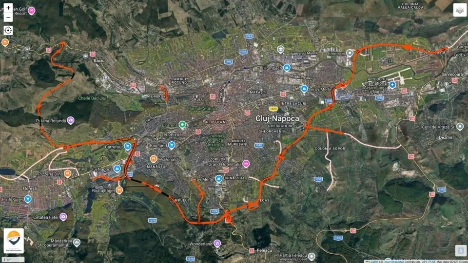 Tronsonul I al centurii metropolitane Cluj-Napoca–Florești a fost inaugurat