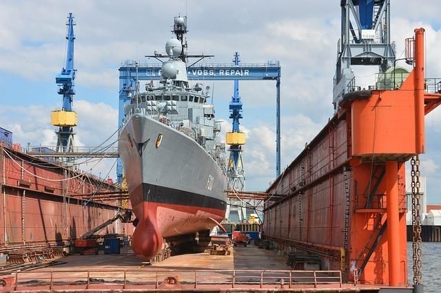Șantierul naval din Mangalia, la capacitate maximă