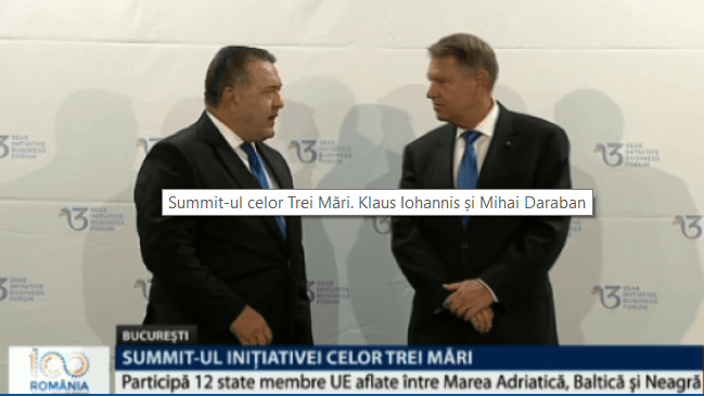 Johannis a mulțumit conducerii CCIR pentru implicarea în organizarea summitului de la București