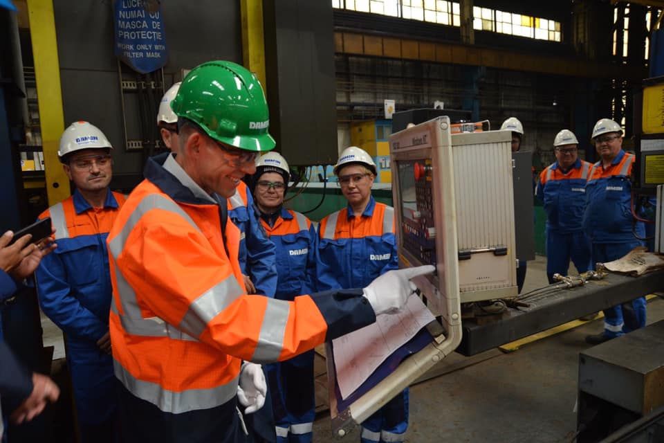 Navă destinată găsirii de diamante, construită la Mangalia