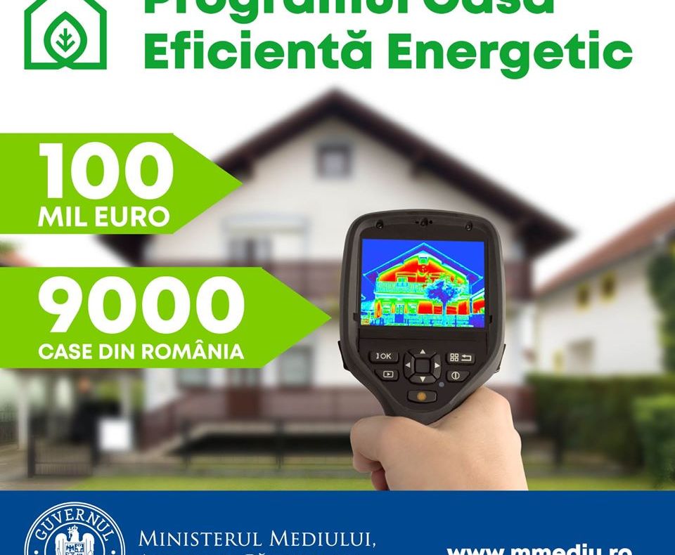 S-a lansat programul prin care puteți obține 15.000 euro nerambursabili pentru sporirea eficienței termice a locuinței
