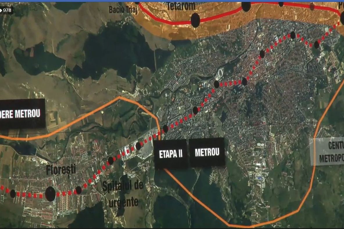 Metroul din Cluj-Napoca va costa peste un miliard de euro
