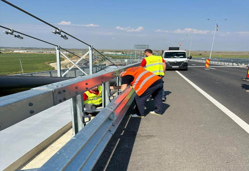 Podul de la Brăila, în reparații pentru a treia oară, într-un singur an