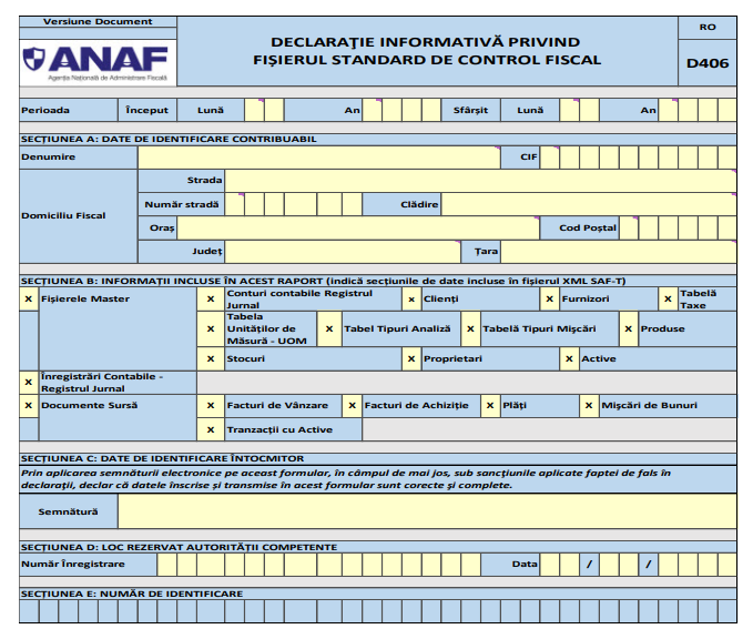Ce este declaratia 406? Coșmar pentru firmele mici, de la 1 ianaurie 2005