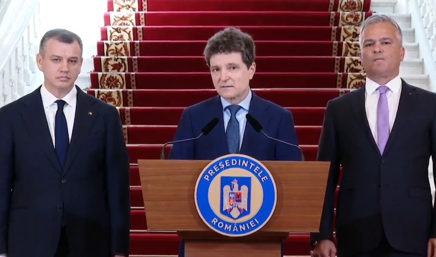 Nicușor Dan, anunț bombă: Adrian Veștea (PNL), desemnat să formeze guvernul. Eugen Tomac a renunțat la mandat - VIDEO