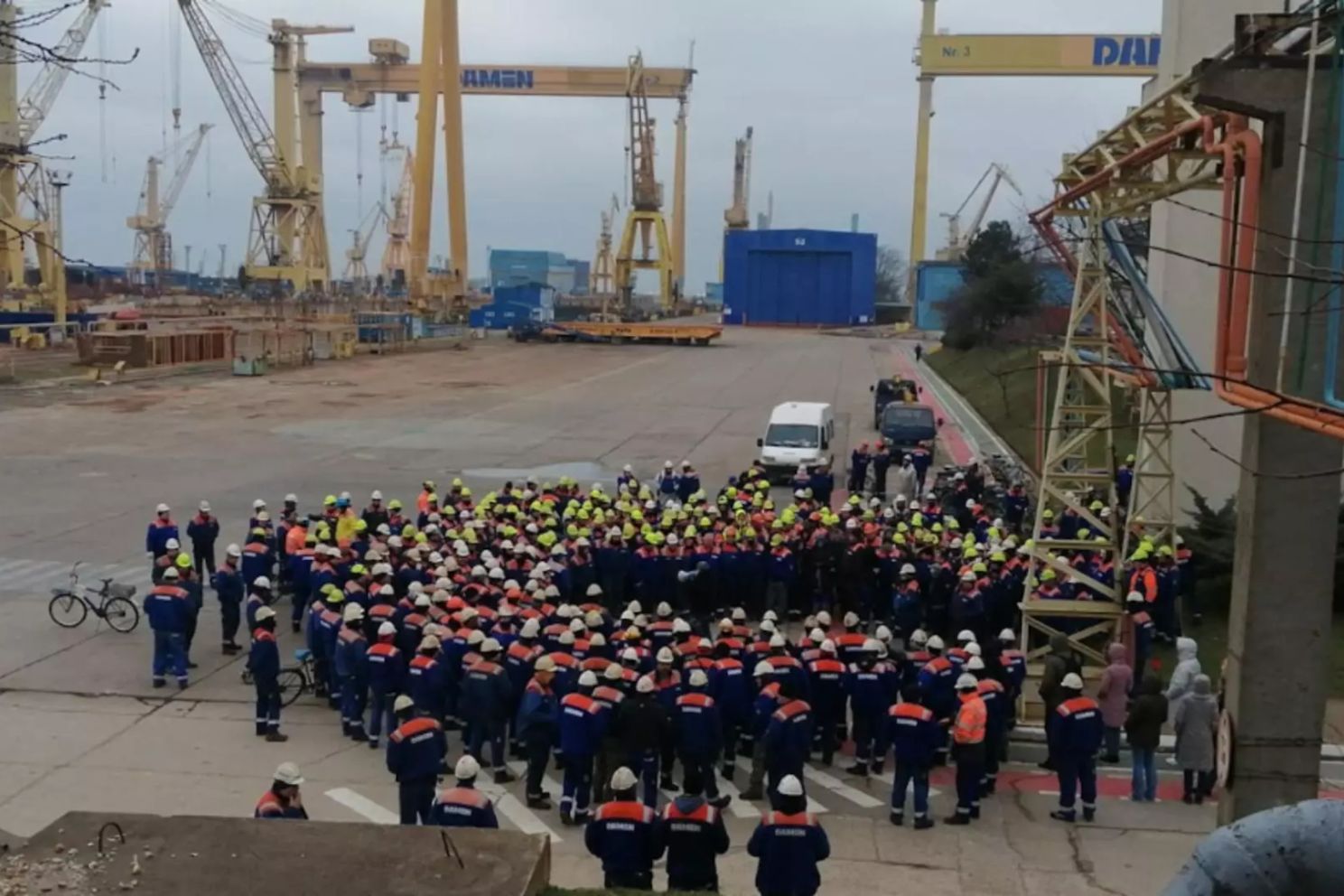 Damen Mangalia intră în faliment. Mii de oameni rămân fără loc de muncă