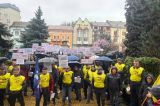 Protest de amploare pentru salvarea combinatului Azomureș. Dacă nu se găsește o soluție, peste 2.000 de oameni vor rămâne pe drumuri – VIDEO