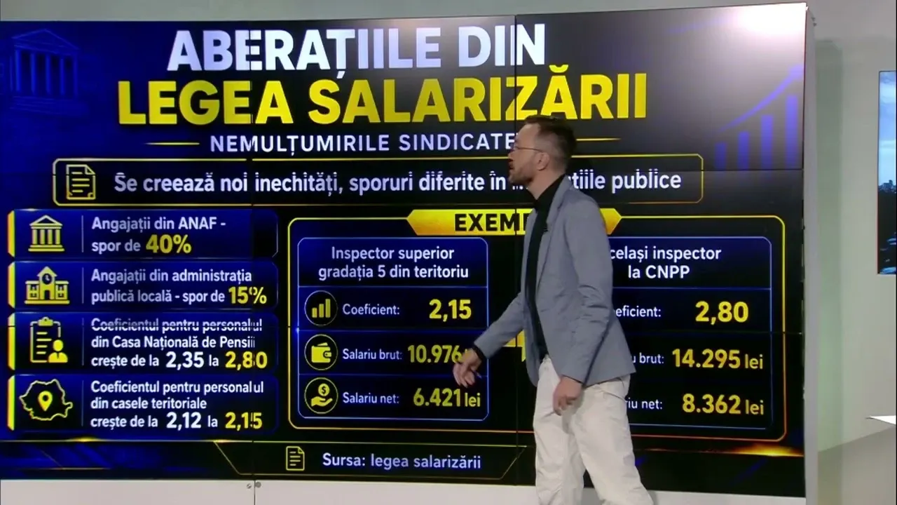 Aberațiile din noua lege a salarizării