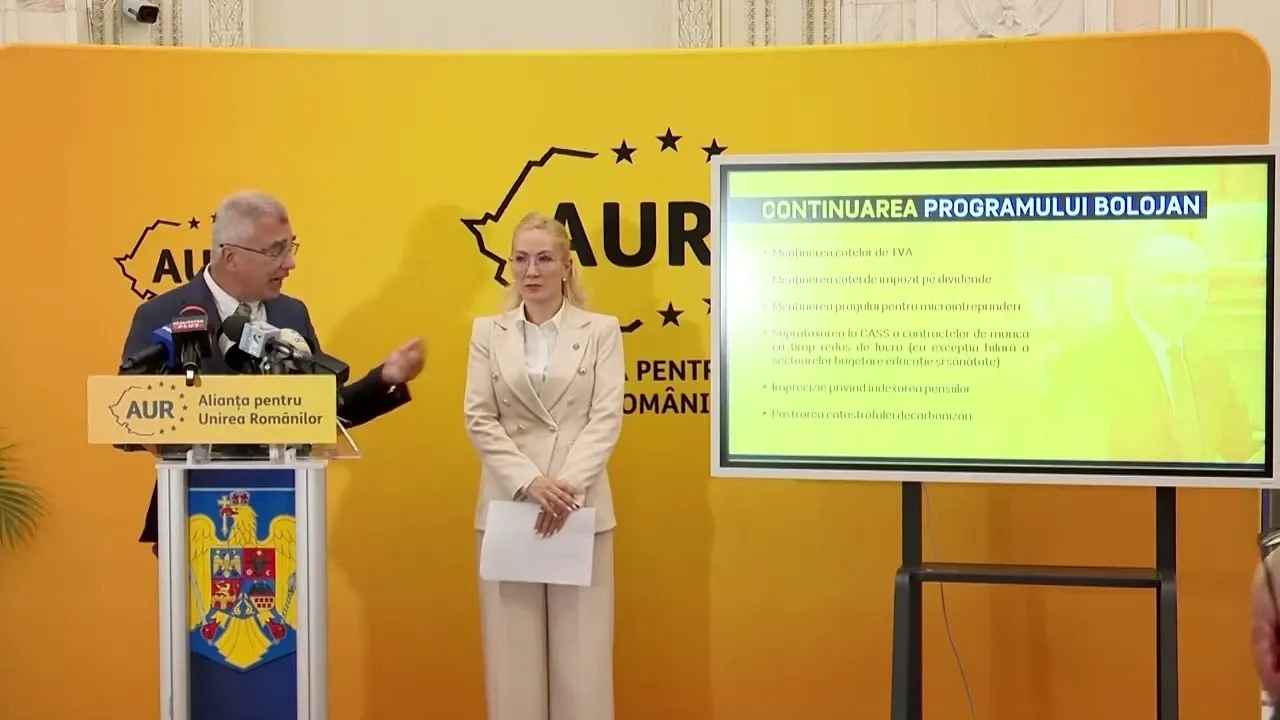 Petrișor Peiu si Ramona Ioana Bruynseels (AUR)