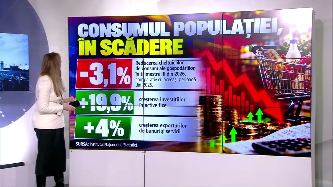 Economia României in recesiune tehnica - analiza de Georgia Pietreanu.