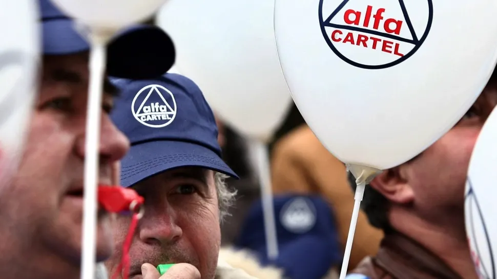 Protest Cartel Alfa