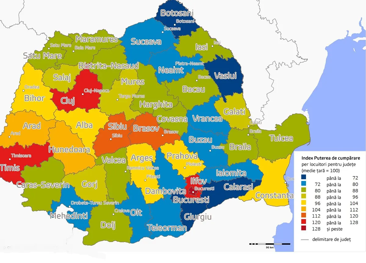 1Harta GfK Putere cumparare_Romania 2018