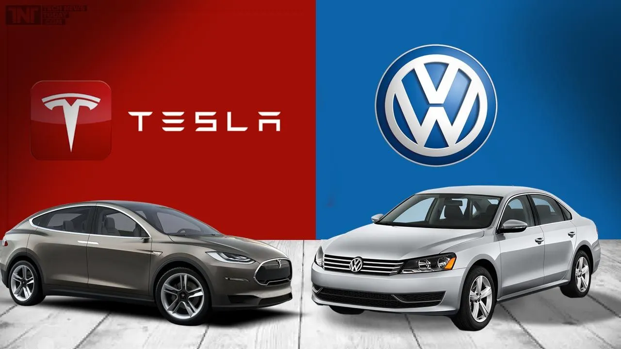 vw tesla