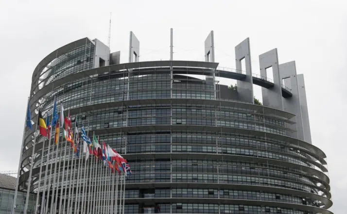 European Parliament in Strasbourg