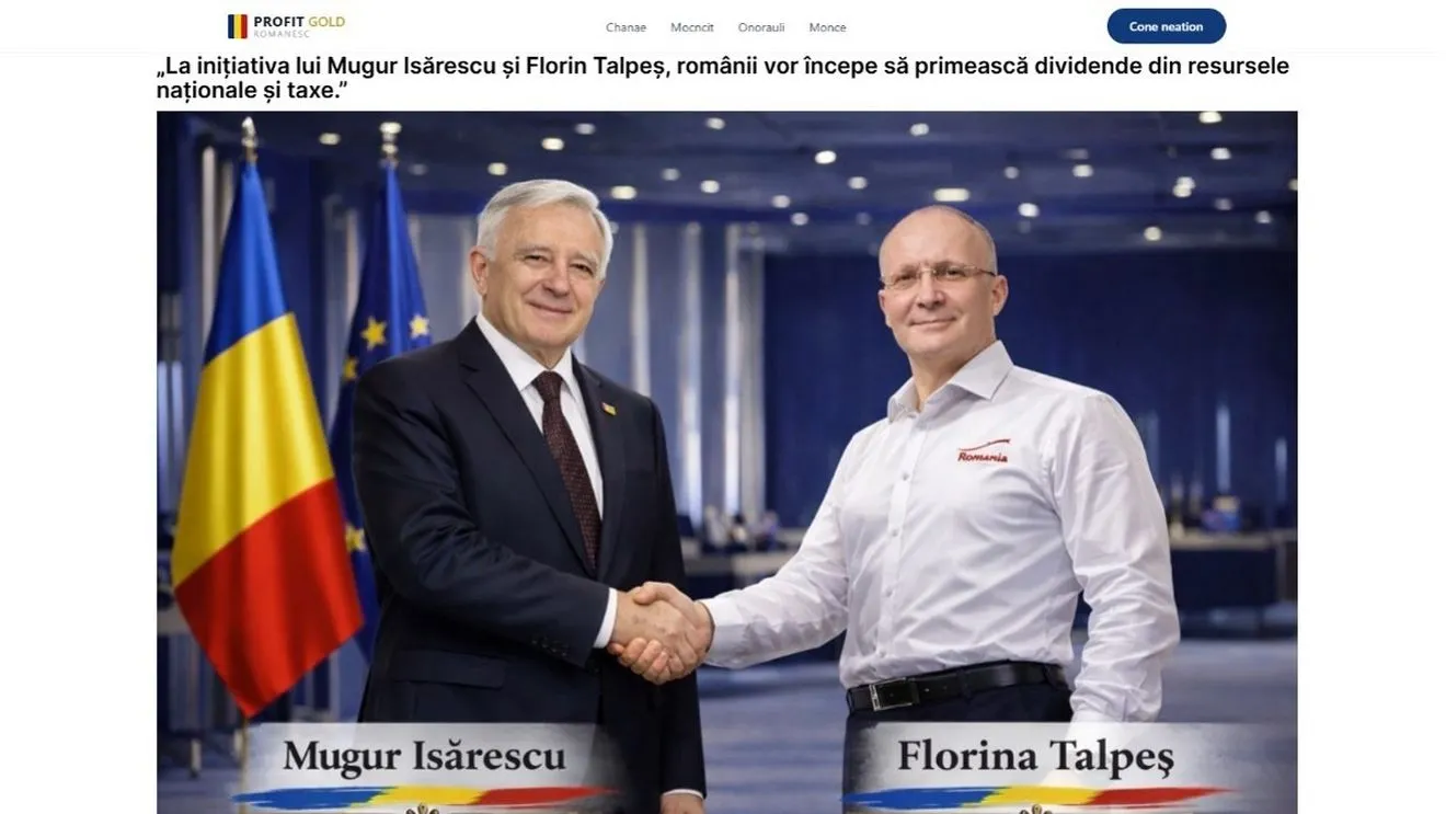Inselatorie online cu imaginile unor personalitați sunt tot mai frecvente