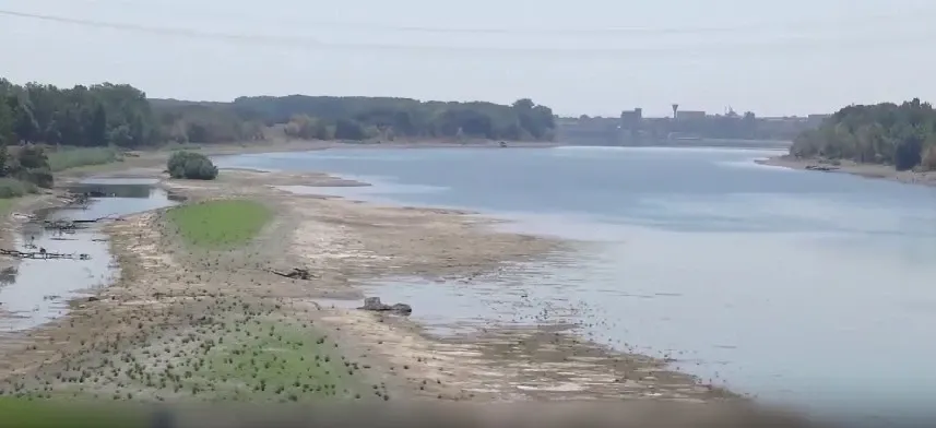 Nivel scăzut al Dunării