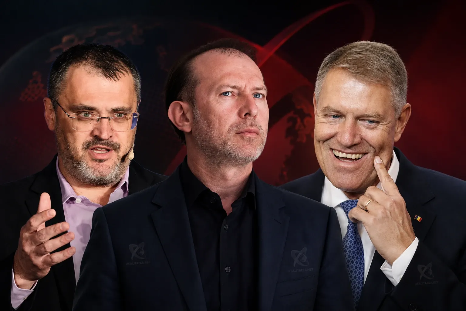Cristian Ghinea, Florin Cîțu, Klaus Iohannis