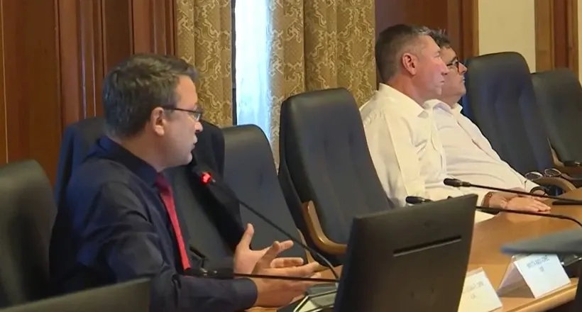 Scandal Comisii Parlament/ Captură video