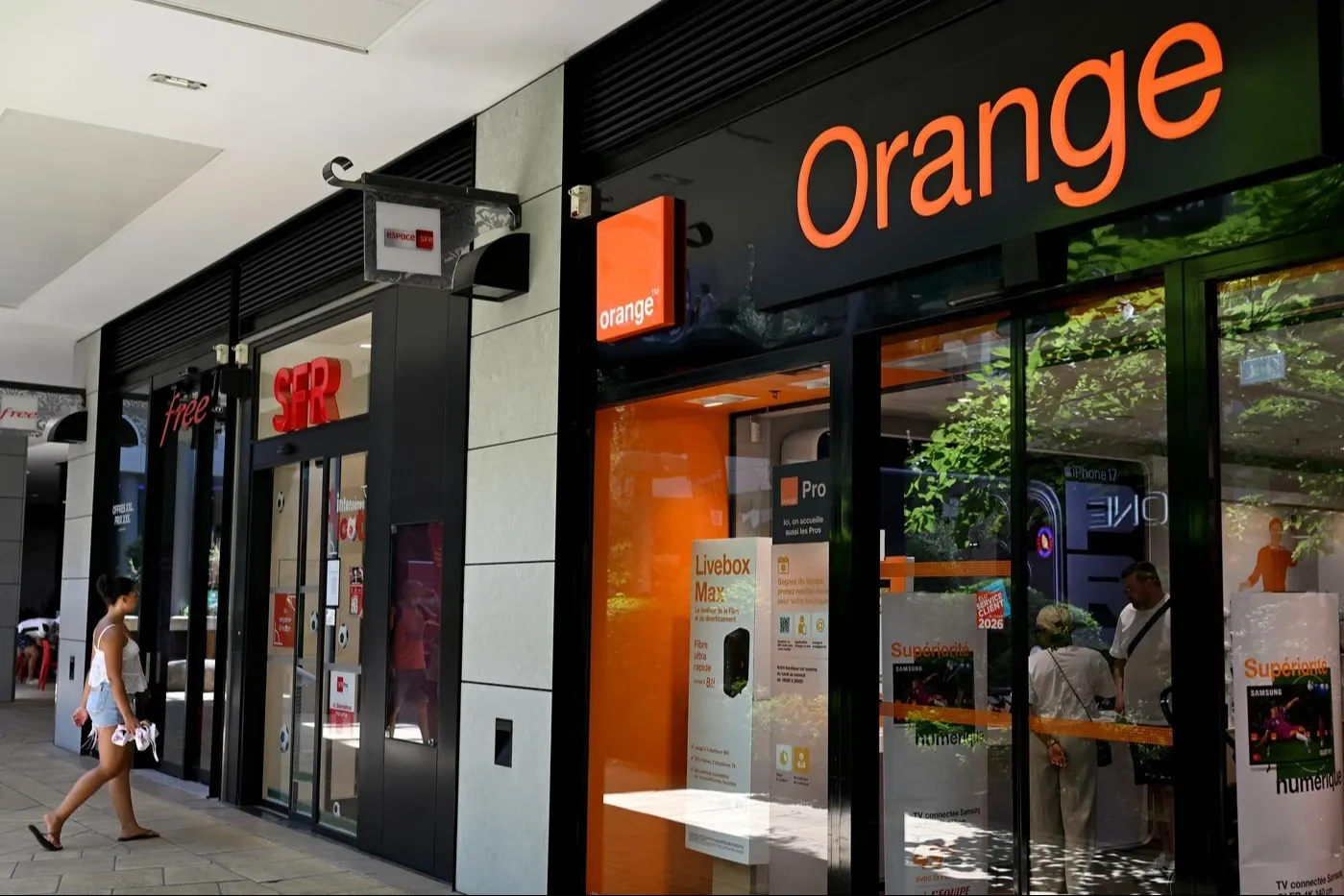 Magazin Orange în Franța (Profimedia)