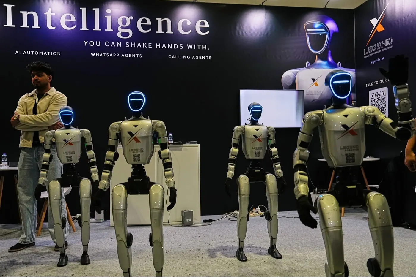 Expozitie a roboților Ai (Profimedia)