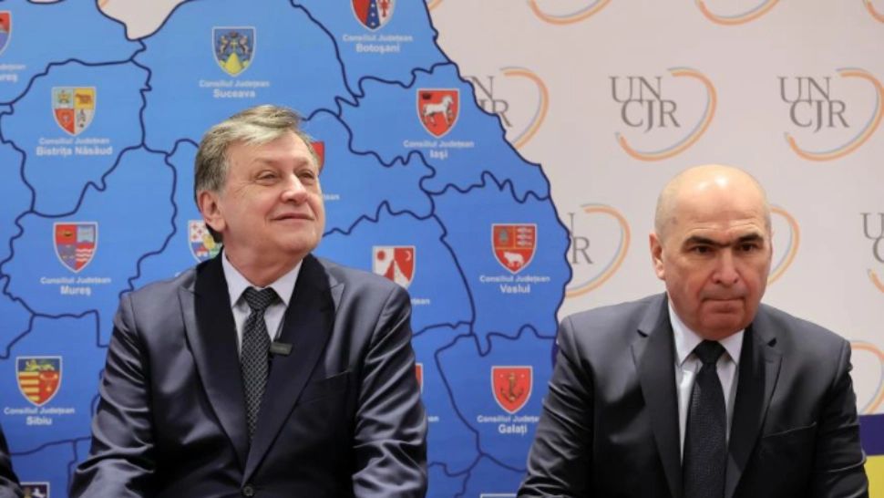 Crin Antonescu și Ilie Bolojan (2025)