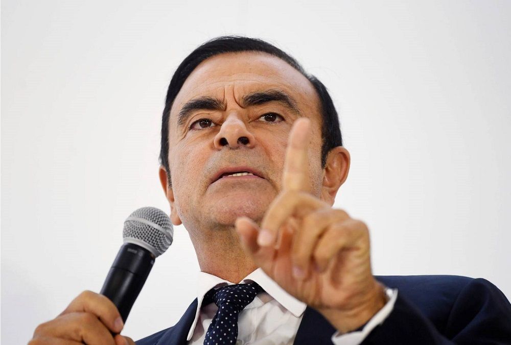 Carlos Ghosn octombrie 2018