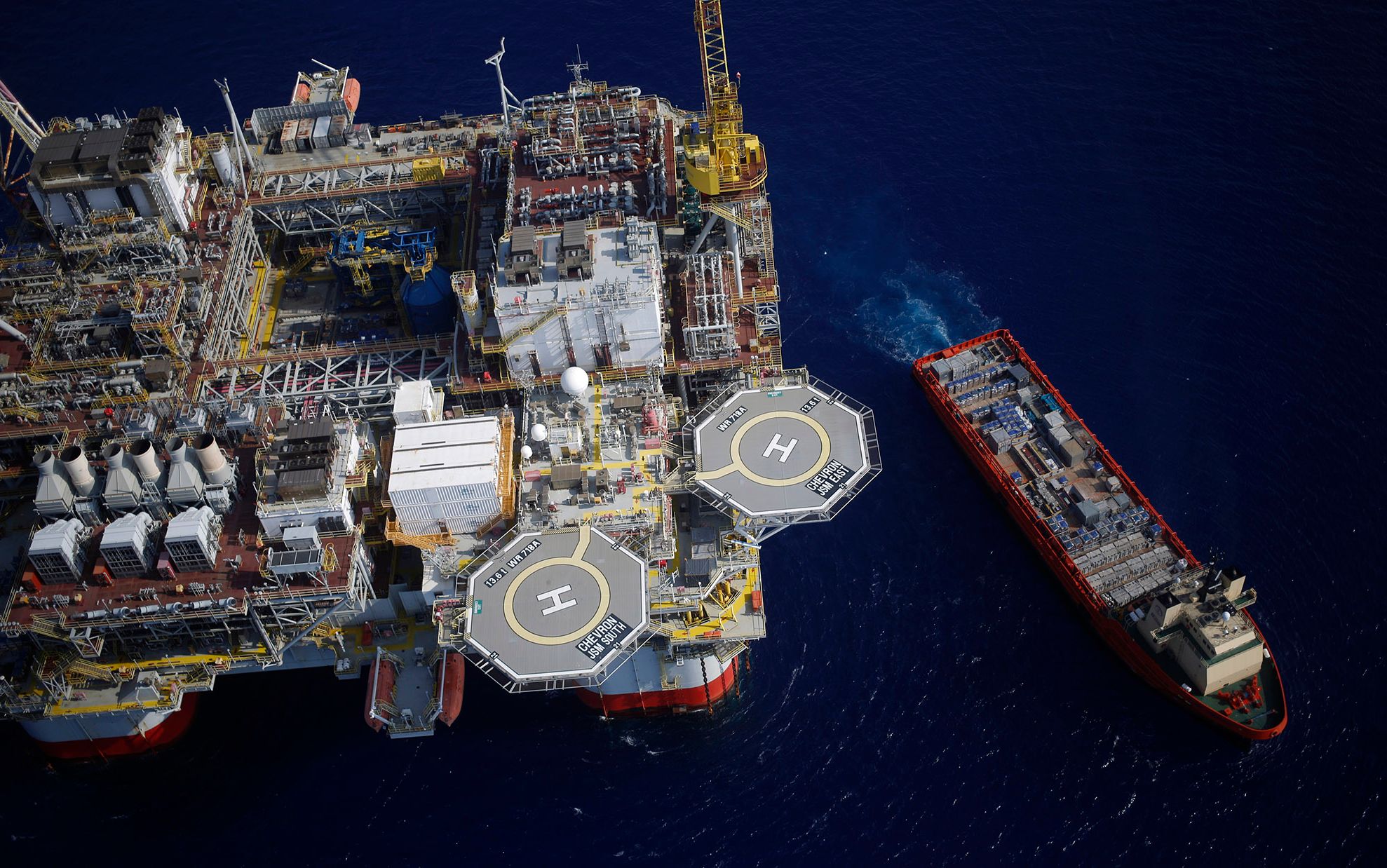 Chevron Corp. Jack/St. Malo Platform As Big Oil Rivals Shale In Gulf