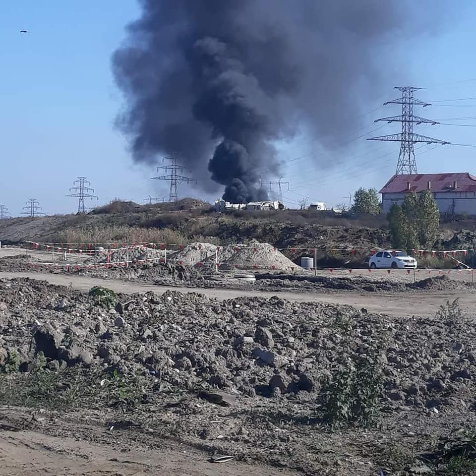 incedniu la sintesti