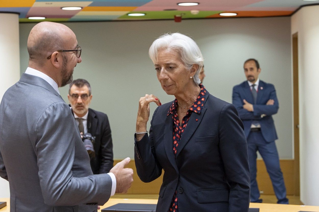 Christine Lagarde, președintele BCE (foto: Profimedia)