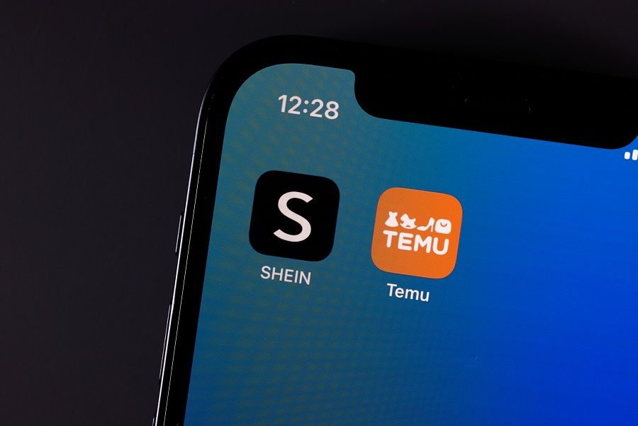 SHEIN app and TEMU app