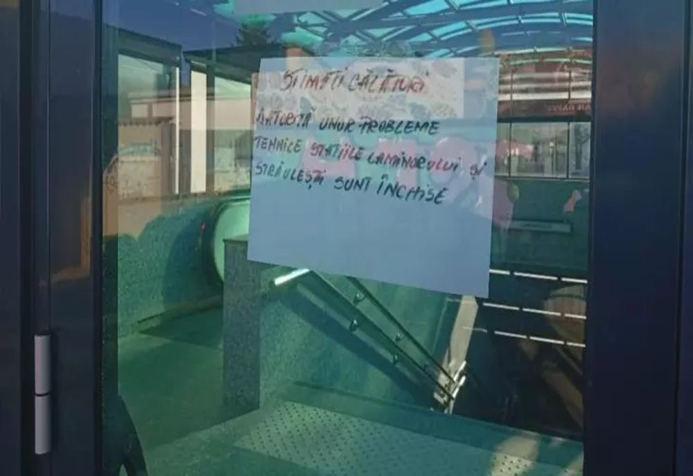 Probleme la metrou. Stațiile Laminorului și Străulești sunt închise din motive tehnice FOTO
