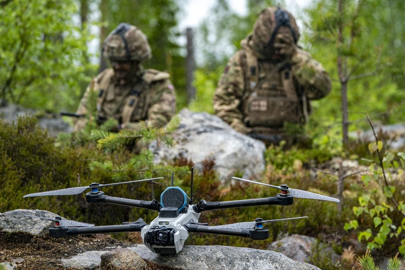 Exercitiu militar cu drone (foto ilustrativ Profimedia)