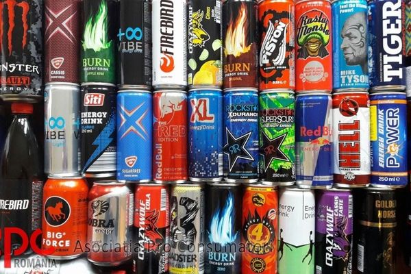 Amenzi de până la 10.000 de lei pentru vânzarea băuturilor energizante minorilor
