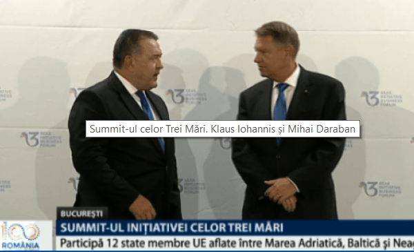 Johannis a mulțumit conducerii CCIR pentru implicarea în organizarea summitului de la București