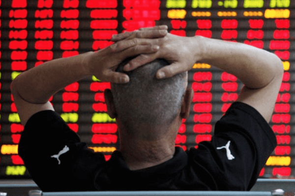 Roșu intens pe Wall-Street: indicele Dow Jones cedează tot ceea ce a câștigat în 2018