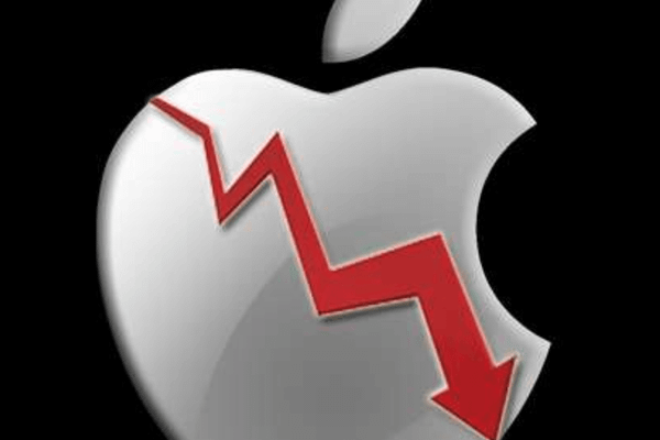 Apple, retrogradată a doua oară într-o săptămână pentru scăderea vânzărilor iPhone
