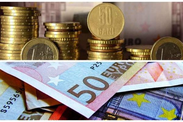 Euro a sărit din nou pragul de 4,76 lei, dolarul s-a devalorizat