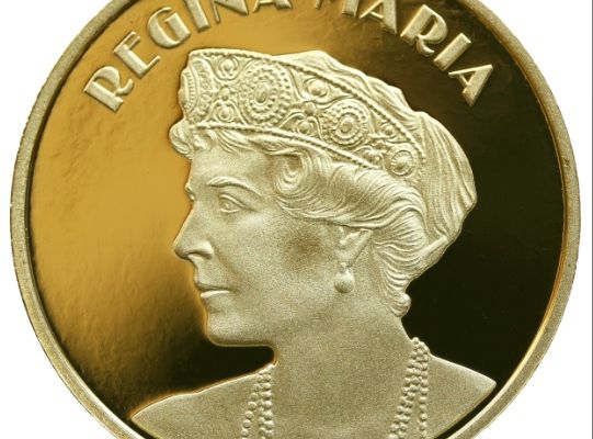 Monedă din aur de la BNR cu ocazia Zilei Naționale