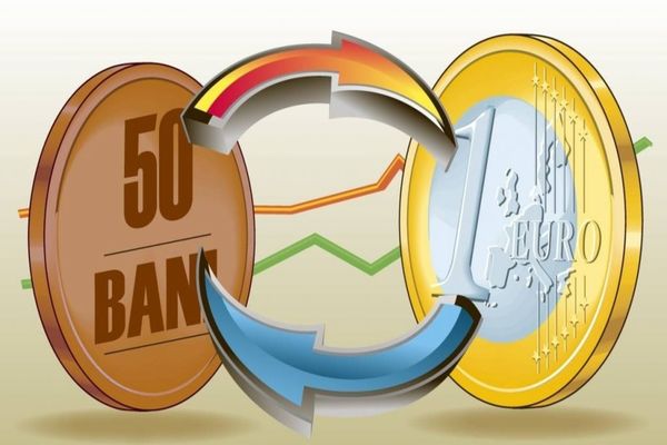 Leul s-a apreciat în raport cu euro și cu dolarul american