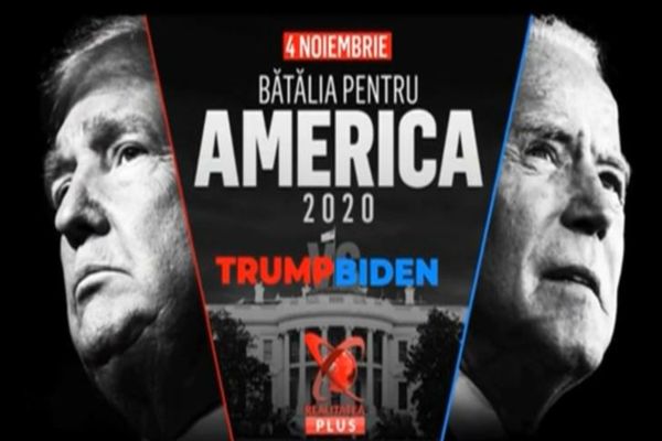 BĂTĂLIA PENTRU AMERICA la Realitatea Plus și realitatea.net. Scenarii pentru confruntarea finală Biden-Trump