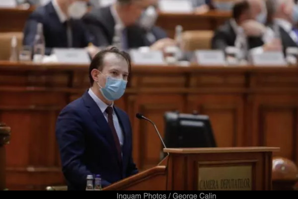 Florin Cîțu, vizită la Bruxelles joi. Premierul are întrevederi cu înalți oficiali europeni printre care și preşedintele Parlamentului European - David Sassoli