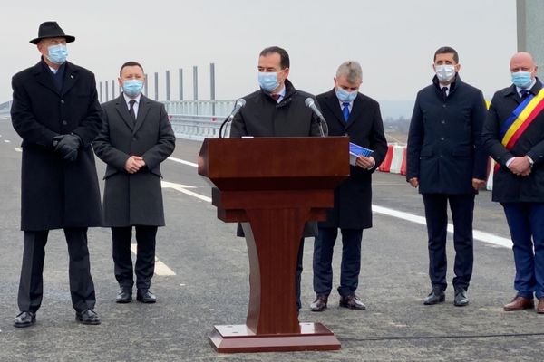 Orban, la inaugurarea primilor kilometri de autostradă din Moldova: E timpul să primiți ceea ce PSD promite de 30 de ani