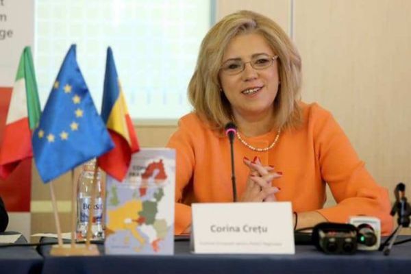 Corina Crețu, la ”100%”: Rata de absorbție a fondurilor europene pentru exercițiul financiar 2014 - 2020 este de doar 55%