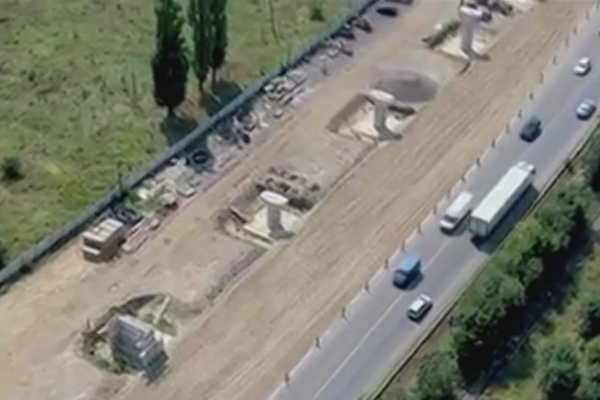 Nou record de întârziere pe un tronson din Centura Capitalei. 8% realizare la data când ar fi trebuit inaugurat