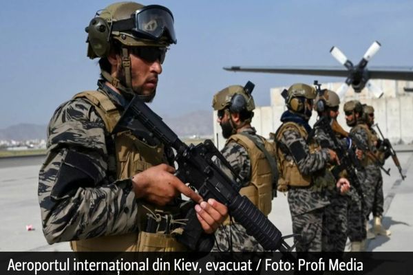 Aeroportul internațional din Kiev, evacuat. Spațiul aerian, ÎNCHIS