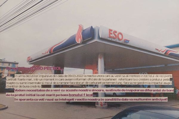 O rețea de benzinării din vestul țării DĂ BANII ÎNAPOI și își cere scuze că a profitat NEJUSTIFICAT